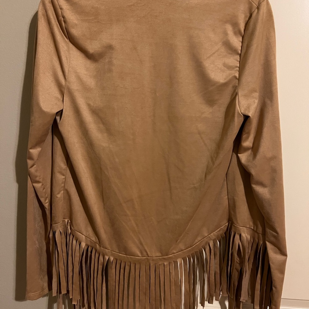 Western cardigan lightweight. Nice accessory for doing it with your boots on